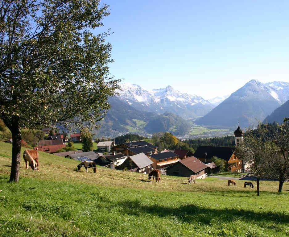 Hotel Gasthaus Schaefle Bürserberg Extérieur photo